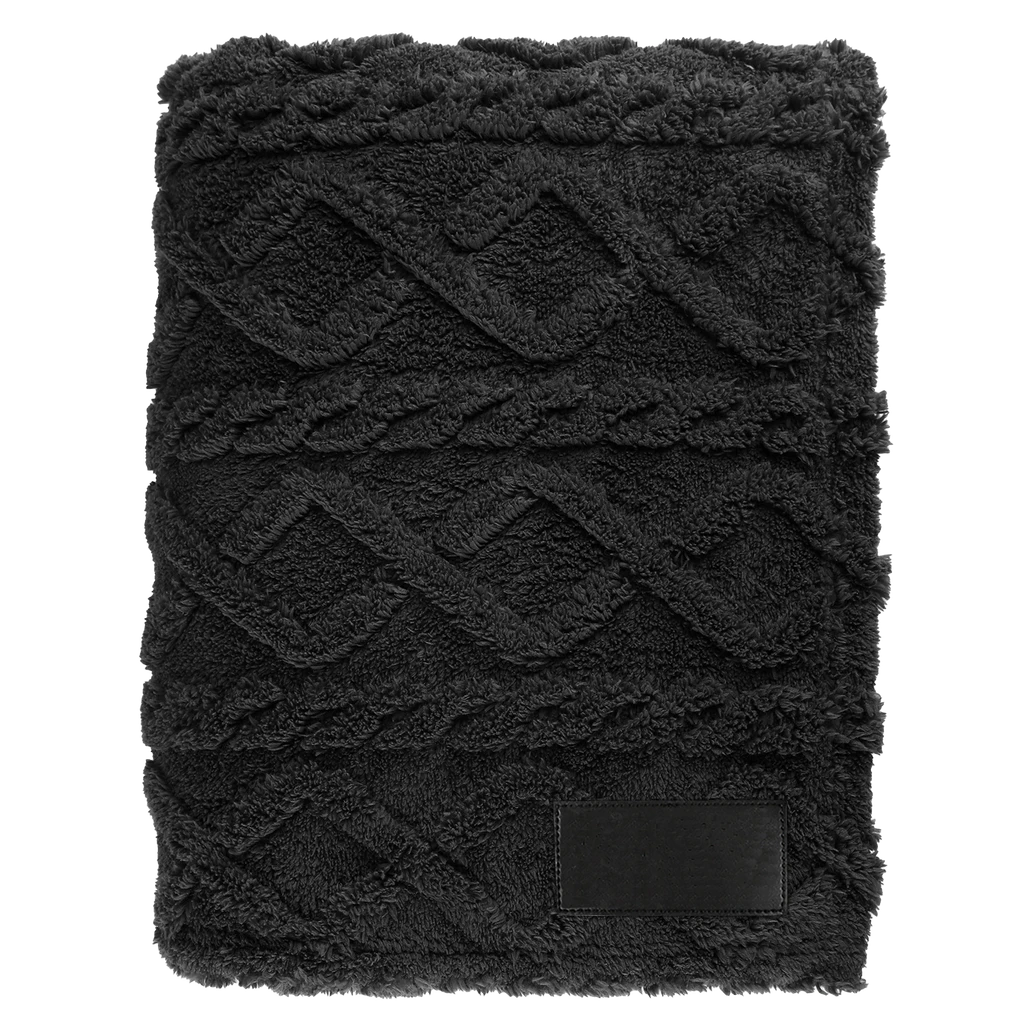 RPET Sherpa Fleece Textured Blanket