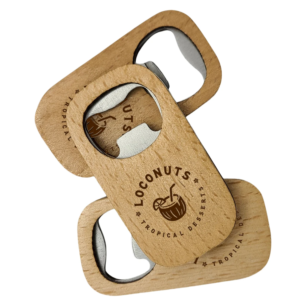 Mini Wood Bottle Opener