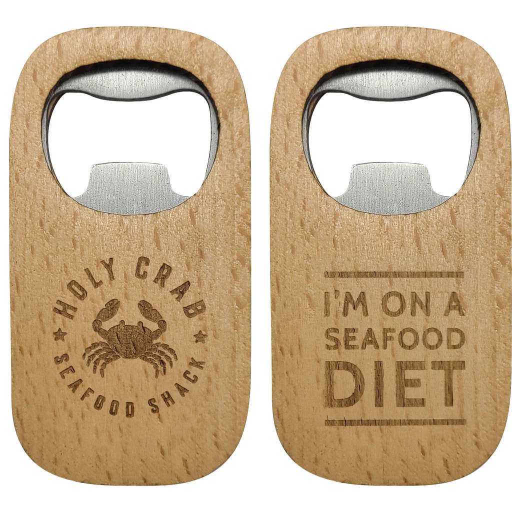 Mini Wood Bottle Opener