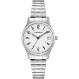 Bulova 43M119 Caravelle Women's Silver-Tone Stainless Steel Expansion Watch
