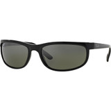 Ray-Ban Polarized Predator 2 Sunglasses: Black/Grey 62/19/130