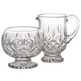 Waterford Lismore Footed Sugar & Creamer