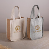 Quetico 10oz Cotton & Jute Fashion Tote