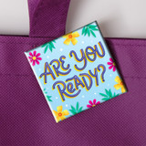2" Tin Badge: Square