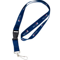 Silkscreened Flat Polyester Lanyard: 3/4" W x 36" L