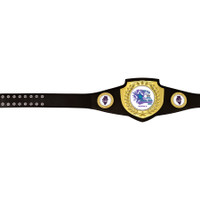 Shield Championship Belts: Black-Gold