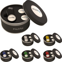 Pitchfix XL 3.0 Deluxe Set: Tool & 2 Additional Markers in Round Tin