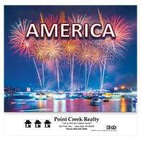 America! Wall Calendar: 2027 Stapled