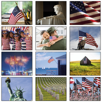 America! Wall Calendar: 2027 Stapled