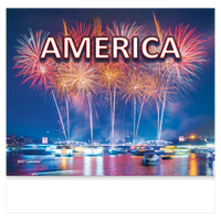 America! Wall Calendar: 2027 Stapled
