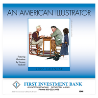 An American Illustrator Wall Calendar: 2027 Stapled