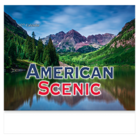 American Scenic Wall Calendar: 2027 Stapled