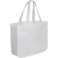 Extra Large Laminated Shopping Tote Bag