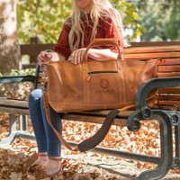 Little River Leather Duffel Bag