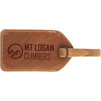 Barranca Canyon Leather Luggage Tag