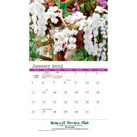 Gardens Wall Calendar: 2025 Stapled