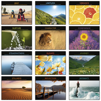 Motivations Wall Calendar: 2027 Spiral Bound