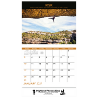 Motivations Wall Calendar: 2027 Stapled