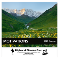 Motivations Wall Calendar: 2027 Stapled