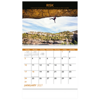 Motivations Wall Calendar: 2027 Stapled