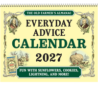 The Old Farmer's Almanac® Everyday Advice: 2027 Spiral Bound
