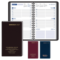 Ruled, One Week Per Open Page Spread, Wired