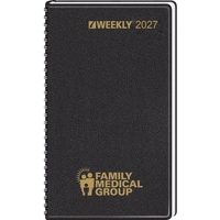 Ruled, Two Days Per Page Wired To Cover