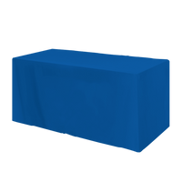 Fitted 3-sided Table Cover - fits 4 foot standard table