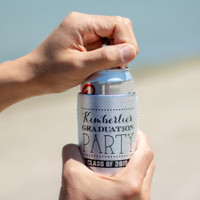 Metallic Neoprene Can Cooler