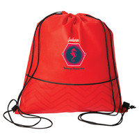 Tonal Non Woven Drawstring Bag