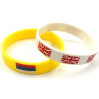 Printed Silicone Bracelets: 12mm