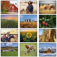 American Agriculture Wall Calendar: 2027 Stapled