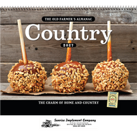 The Old Farmer's Almanac® Country: 2027 Spiral Bound