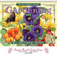 The Old Farmer's Almanac® Gardening: 2027 Spiral Bound