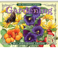 The Old Farmer's Almanac® Gardening: 2027 Spiral Bound