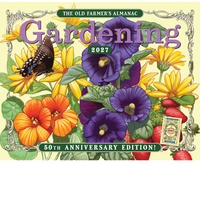 The Old Farmer's Almanac® Gardening: 2027 Stapled