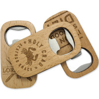 Wood Bottle Opener: Mini