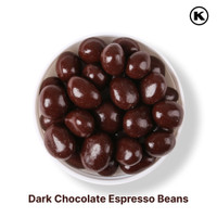 Dark Chocolate Espresso Beans: Small Jar