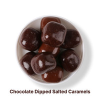 Chocolate Dipped Salted Caramels: Taster Packet