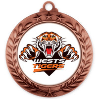 Digistock Medals: 3 Star Top & Laurel Wreath Pattern2" Dia