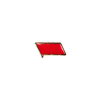 Diestruck Soft Enamel Lapel Pins: 1/2" W X 1/2" H
