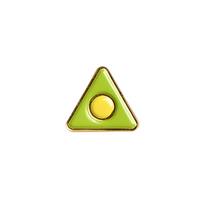 Diestruck Soft Enamel Lapel Pins: 1/2" W X 1/2" H