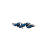 Diestruck Soft Enamel Lapel Pins: 3/4" W X 3/4" H