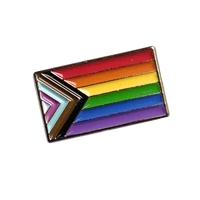 Diestruck Soft Enamel Lapel Pins: 3/4" W X 3/4" H