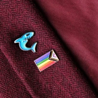 Diestruck Soft Enamel Lapel Pins: 3/4" W X 3/4" H