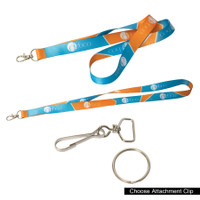 E-Z Import™ 0.75” W Sublimated Lanyard