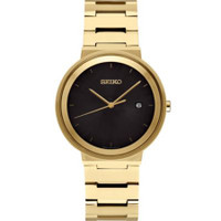 Seiko SUR488 Mens Essential Contemporary Black