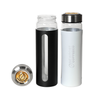 Rideau 600 Ml. (20 Fl.Oz.) Glass Bottle With Aluminum Sleeve