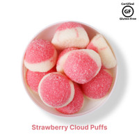Strawberry Cloud Puffs: Large Jar
