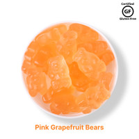 Pink Grapefruit Bears: Small Jar